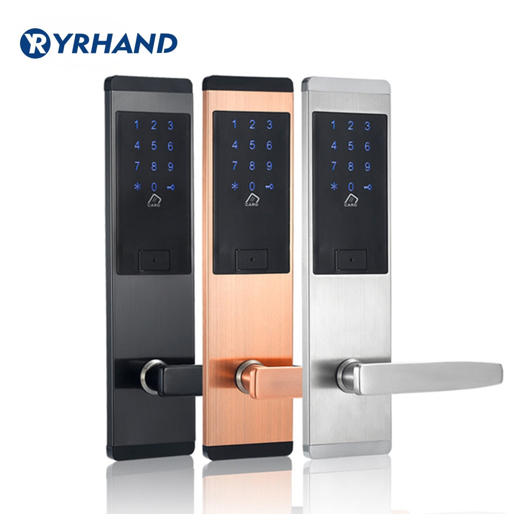 Smart Card Keypad Password Pin Code Door Lock for Smart Home - Olasit