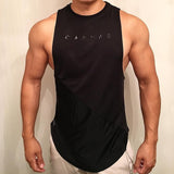 Sporty Tank Tops Men Gyms Fitness - Olasit