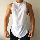 Sporty Tank Tops Men Gyms Fitness - Olasit