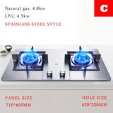 Household Gas Stove Stainless Steel - Olasit