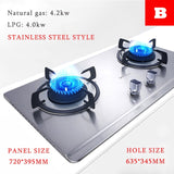 Household Gas Stove Stainless Steel - Olasit