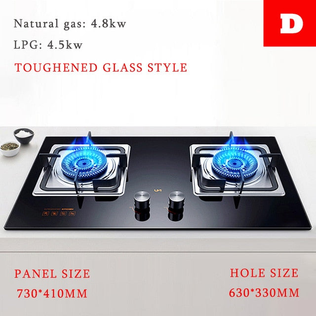 Household Gas Stove Stainless Steel - Olasit