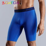 BONITOS Long Boxer Shorts Panties Man Underwear Men Boxer Men Underwear Natural Cotton Comfortable Soft Top Brand High Quality - Olasit