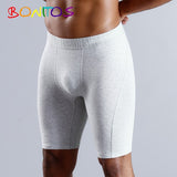 BONITOS Long Boxer Shorts Panties Man Underwear Men Boxer Men Underwear Natural Cotton Comfortable Soft Top Brand High Quality - Olasit