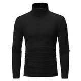 Solid Color Turtleneck - Olasit