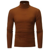 Solid Color Turtleneck - Olasit