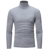 Solid Color Turtleneck - Olasit