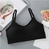 Women Sexy Crop Tops Bra Tube Top Female Streetwear Sleeveless Seamless Sports Bra Crop Camis Top Tee Bandeau Top Basic Tank - Olasit