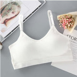 Women Sexy Crop Tops Bra Tube Top Female Streetwear Sleeveless Seamless Sports Bra Crop Camis Top Tee Bandeau Top Basic Tank - Olasit