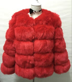 ZADORIN S-3XL Mink Coats Women 2020 Winter Top Fashion Pink FAUX Fur Coat Elegant Thick Warm Outerwear Fake Fur Woman Jacket - Olasit