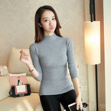 Fashion Solid Sweaters - Olasit