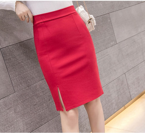 Women Office Formal Pencil Skirt - Olasit