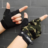 Shockproof GEL Pad Cycling Gloves Half Finger Sport Gloves Men Women Summer Bicycle Gym-Fitness Gloves MTB Bike Gloves - Olasit