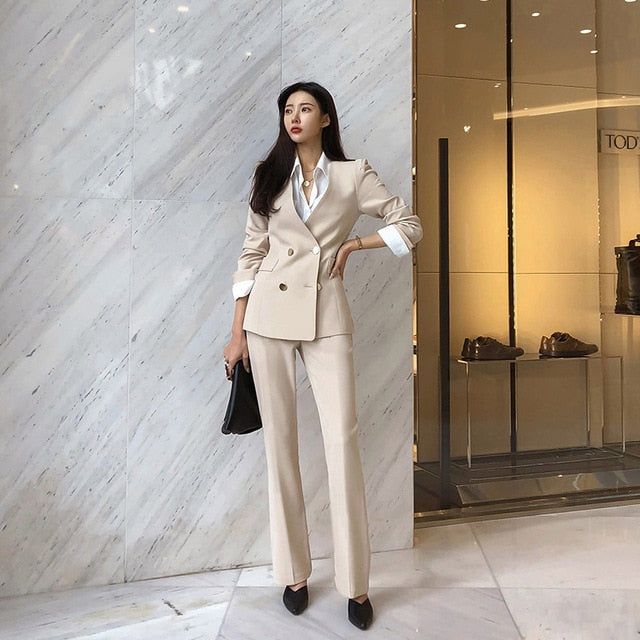 Spring And Autumn Women's Office Suit - Olasit