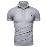 Solid Casual Cotton Polo - Olasit