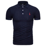 Solid Casual Cotton Polo - Olasit